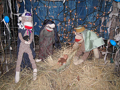 Monkey Nativity
